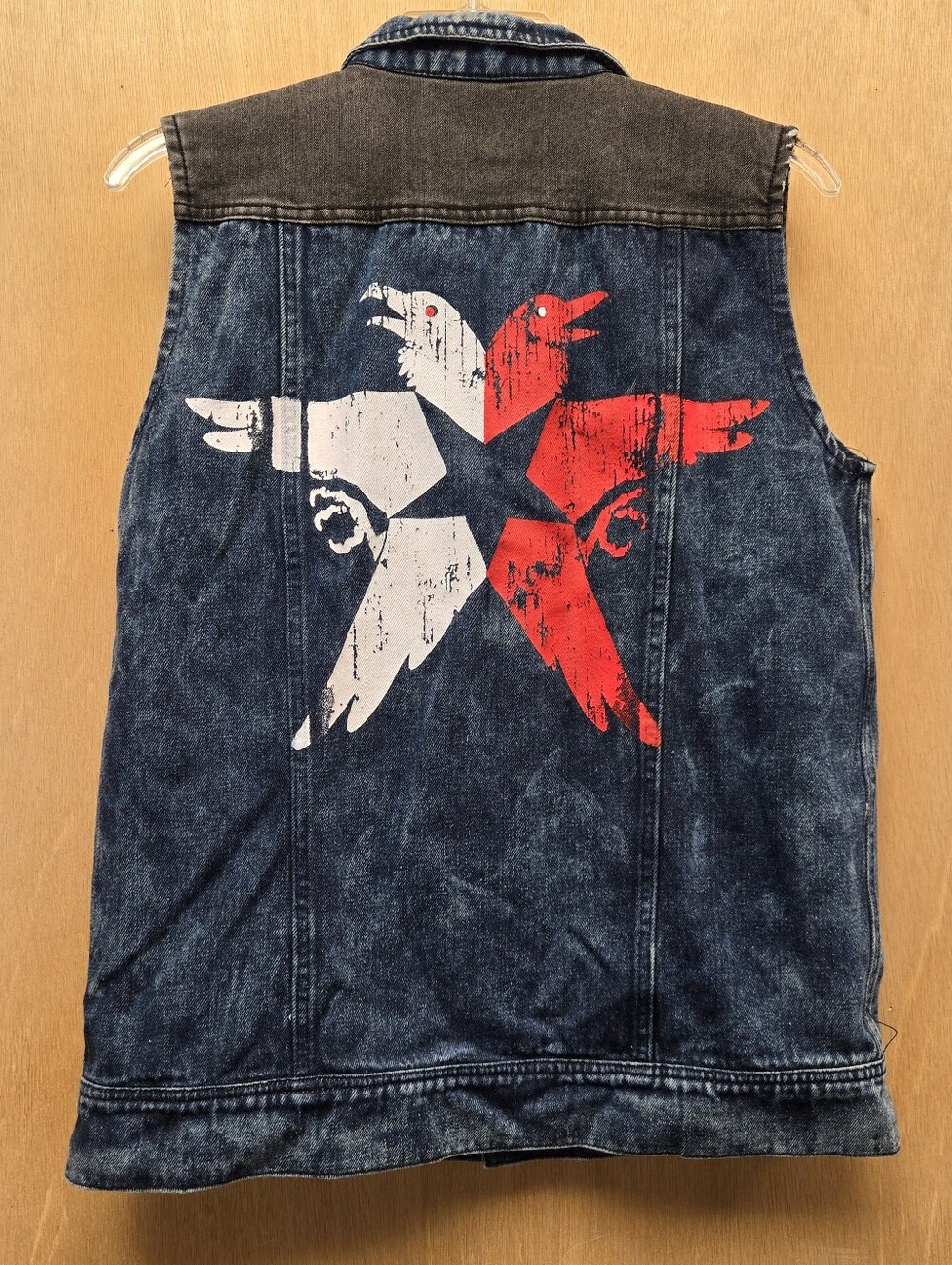 Insert Coin INFAMOUS: Second Son Conduit Vest Small Studded Denim Unisex